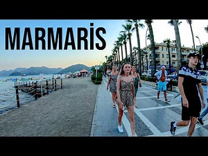 Marmaris Walking Tour in 4K! Turkey Travel Guide 2019