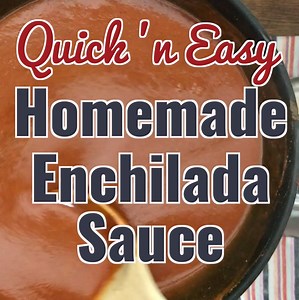 858K views · 307 reactions | This Quick 'n Easy Homemade Enchilada Sauce is perfectly spiced and it's ready to go in about 10 minutes! Delicioso! The recipe: https://comfortablefood.com/recipe/quick-easy-enchilada-sauce/ | Comfortable Food | Facebook