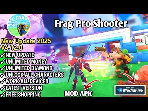 Frag Pro Shooter Mod Menu Apk v4.12.0 | Unlimited Money & Unlock All Characters