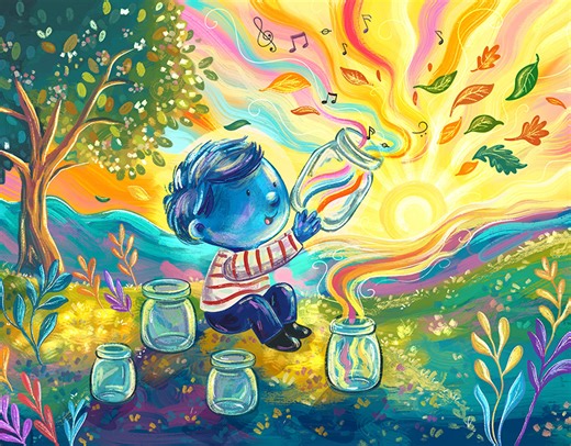 Illustration creation process