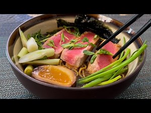 Tuna Ramen Recipe 新鮮なマグロのラーメン