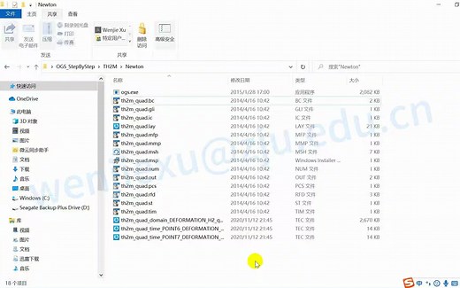 OPENGEOSYS-OGS5教程-带命令行输出