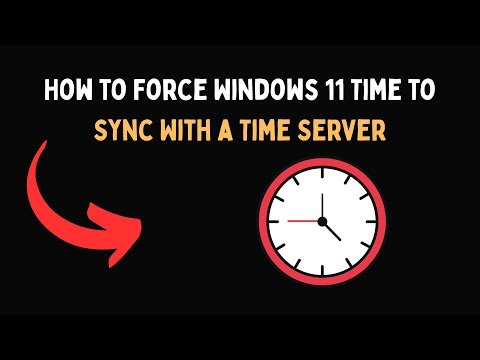 How to Force Windows 11 Time to Sync With a Time Server