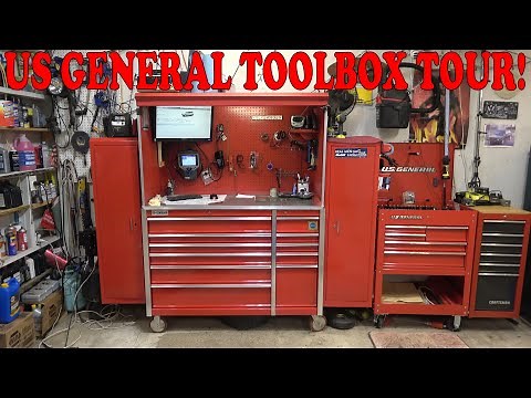 Harbor Freight 56 Inch Tool Box Tour!