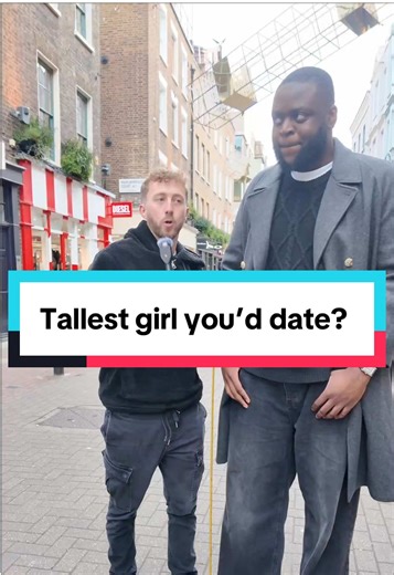 Tallest girl you’d date? #streetinterview #streetinterviews
