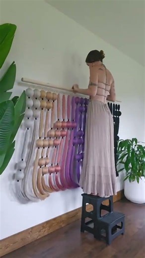 A Modern Axis Wall Hanging in the Colorado Sunset color palette 🌄