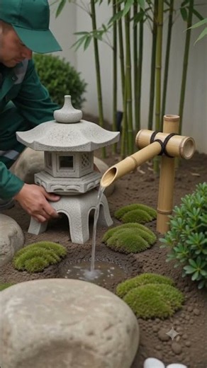 My Japanese garden transformation: Part 2 #beforeandafter #garden #diy