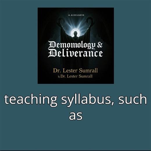 Demons & Deliverance 1 -intro~ Dr. Lester Sumrall