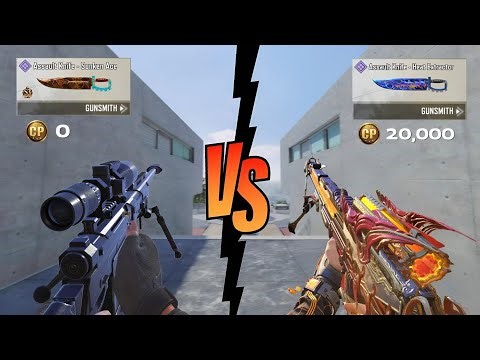 Cheap VS Expensive Sniper Combo in CODM!