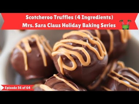 Easy Scotcheroo Truffles (4 Ingredients)