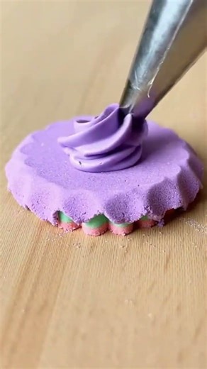 Tiny hands bakery! 🥠 #miniaturebaking #tinydesserts #asmr #satisfying #crinkle #unintentionalasmr