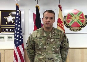 Garrison Commander Col. Noah Cloud sends a farewell message to the community. Watch the USAG Wiesbaden change of command live tomorrow morning at 10 a.m. at https://www.dvidshub.net/webcast/24353. | Garrison Wiesbaden
