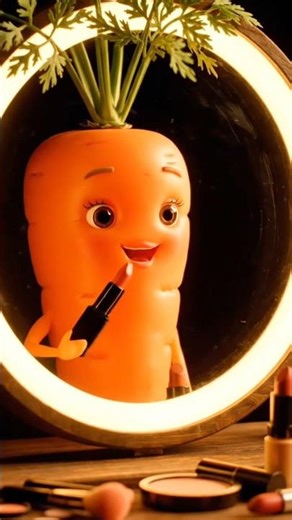 fruit makeup by self #asmr #ranking #makeup #eating #mukbang #fruitface