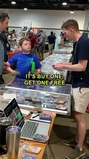 It is buy one get one free | Pokemon card vendor POV