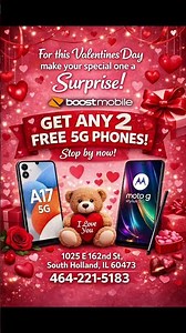 Sweet deals for your sweetheart — FREE 5G phones are waiting!