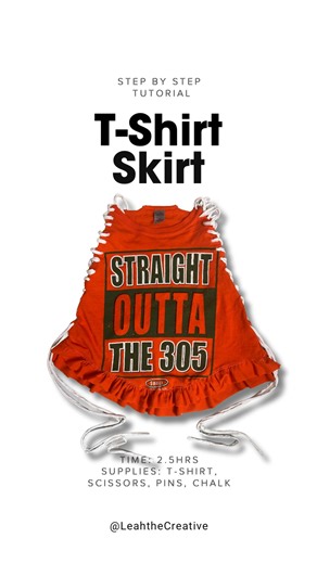 Creative Style Inspo on Instagram: "As Promised 💕 Full transparency… the ruffles were an attempt to fix the fact that I cut the skirt entirely too short. they were not planned, kinda like when my mom got pregnant with me! 🥴 Anyway, I’ll make a separate video on how to make a ruffle. Love Y’all, ✌🏾"