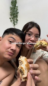 The best talaga Aloha Burger ng Jollibee🥹❤️ #mukbang #jollibee #burgers | Maria Micaela Trinidad - Suzara