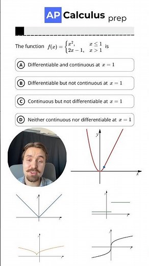 AP Calc Section 1 practice📝 #apcalculus #calculus #differentiability #continuity