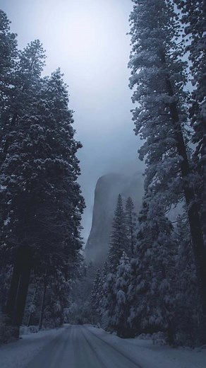 Winter Aesthetic Wallpaper Collection - Snowy Mountain Edit