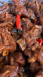 Spicy pork ribs adobo sa gata | Jenny's Cookery