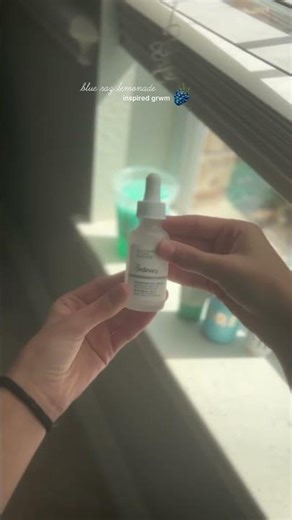 blue raspberry lemonade! #grwm #summer #lemonade