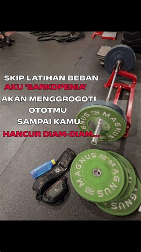 Sarkopenia adalah kondisi medis berupa penurunan massa otot #sarkopenia #gym #gymmotivation