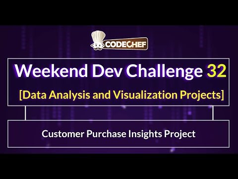 Customer Purchase Insights Project | Weekend Dev 32| Data Analysis and Visualization Project