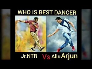 Allu arjun vs jr ntr dance || who is the best dancer in Tollywood || best dancers in india