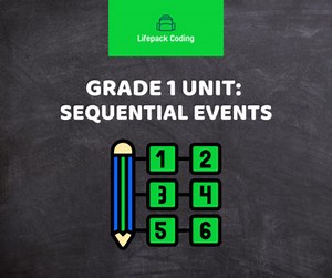 Grade 1 Sequential Events Unit Lifepack Coding in Ontario