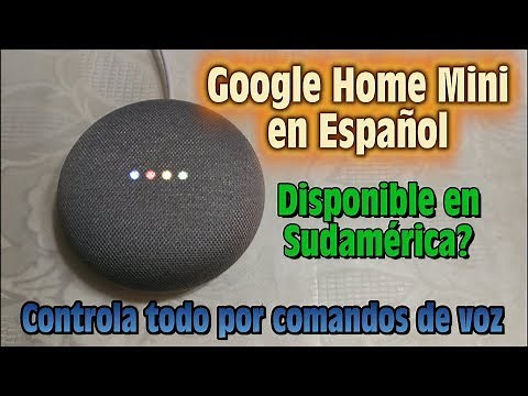 Learn how to set up Google Home Mini in Spanish - Control everything with voice commands
