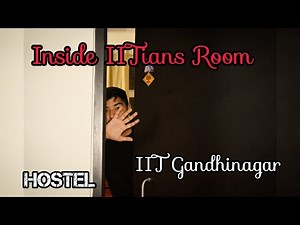 Hostel Room Tour IIT Gandhinagar || Campus Life Vlogs Devender IITGN