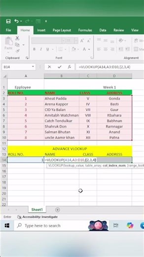 How to use VLOOKUP with Array Formulas | Ctrl+Shift+Enter in Excel. • #VLOOKUP• #AdvancedExcel