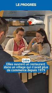 Ce village rural n’avait plus de commerce depuis 1979 ! Mais cette anomalie a été réparée depuis un mois. Deux amies ont ouvert un restaurant multiservice à Châtelneuf, dans la Loire, sur les hauteurs de Montbrison 🍽️ Maire, habitants et gérantes sont plus que ravis de cette ouverture qui redynamise la vie de la commune. On les a rencontrés 🎤 🎥 Émilie Berger et Clara Serrano / Le Progrès | Le Progrès