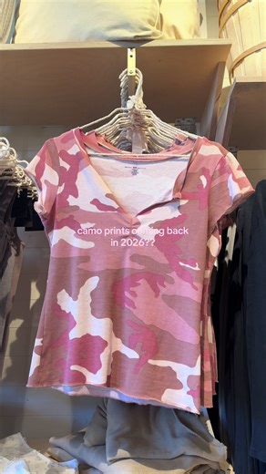 Camo Prints Making a Comeback in 2026