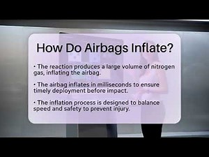 How Do Airbags Inflate? - How It Comes Together