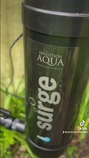 Surge pond filter from Evolution Aqua #koi #filter #pool #water #pond