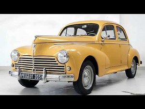 Incredible! The Peugeot 203 Returns in 2026 With Futuristic Technology