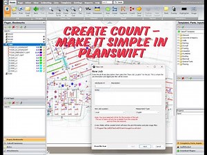 PLANSWIFT TUTORIAL - STEP BY STEP ON HOW TO DO COUNT.
