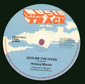 Horace Martin - Suzie / Give Me The Vives