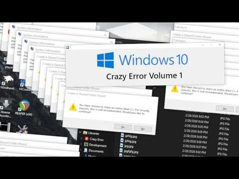 Windows 10 Crazy Error Volume 1 | 1080p60