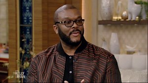 Tyler Perry talks about disciplining his son | Live with Kelly and Mark