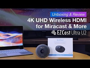 Unboxing EZCast Ultra U2｜4K UHD Wireless Display with Wi-Fi 6 for Miracast & More