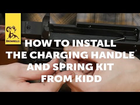 Quick Tip: How To Install The Charging Handle And Spring Kit From KIDD