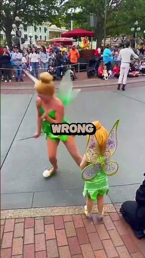 Tinker Bell had a massive accident on stage | #short #youtubeshort #fyp