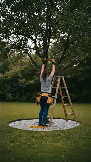 Ultimate Backyard Transformation: DIY Paver Patio and String Lights