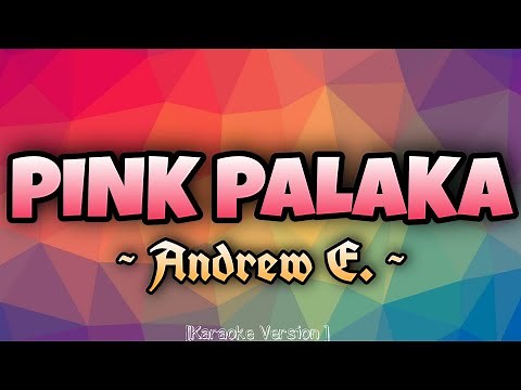 Andrew E - PINK PALAKA [Karaoke Version]