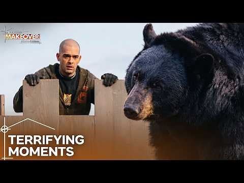 A Real Bear Came To The Construction Site! | Extreme Makeover Home Edition