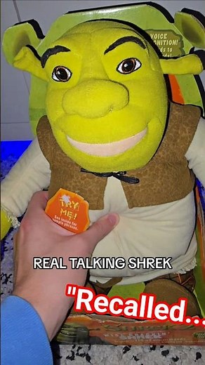 the RECALLED talking SHREK #shrek #nostalgia