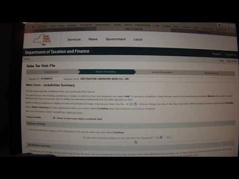New York Brewery Sales Tax Online