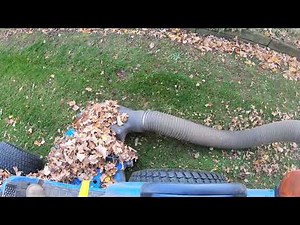 agrifab leaf vaccum in action fall 2021